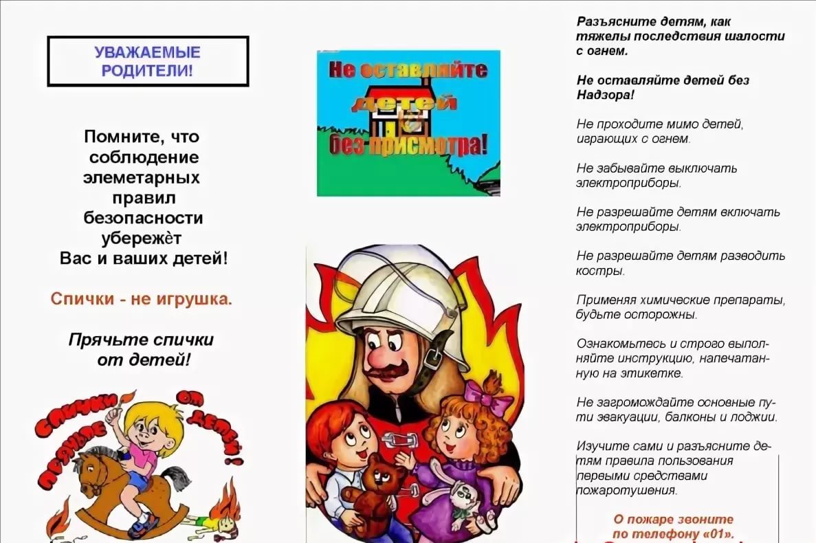 Правила пожарной безопасности.